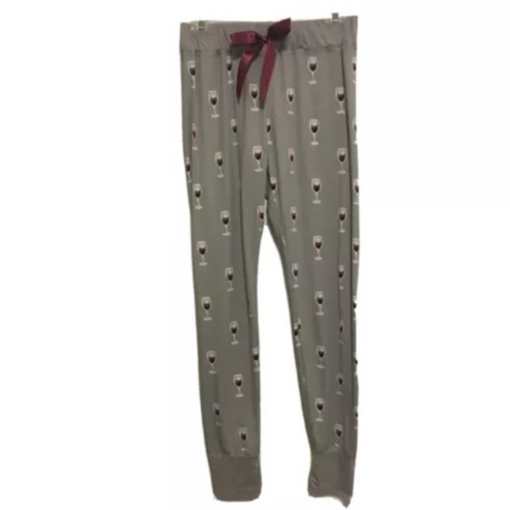 Red Wine Lounge Pants Size S/M